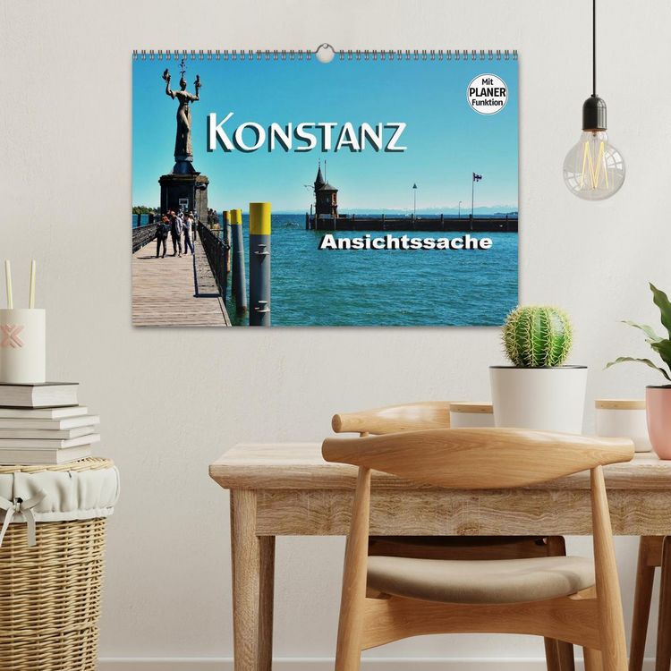 Produktbild: Konstanz - Ansichtssache (Wandkalender 2026 DIN A3 quer), CALVENDO Monatskalender