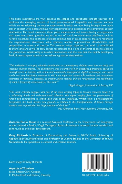 Produktbild: Reinventing the Local in Tourism