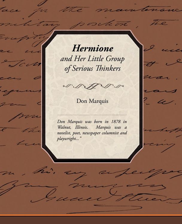 Produktbild: Hermione and Her Little Group of Serious Thinkers