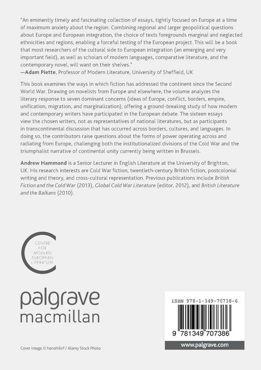 Produktbild: The Novel and Europe