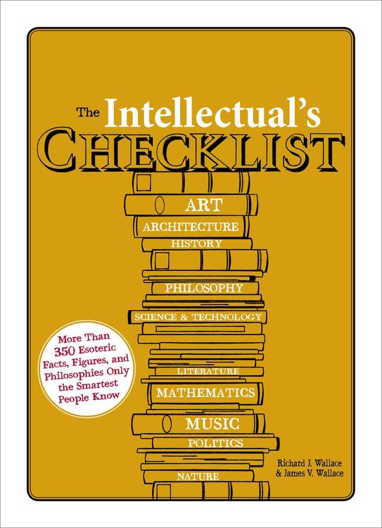 Produktbild: Intellectuals Checklist
