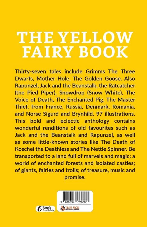 Produktbild: The Yellow Fairy Book