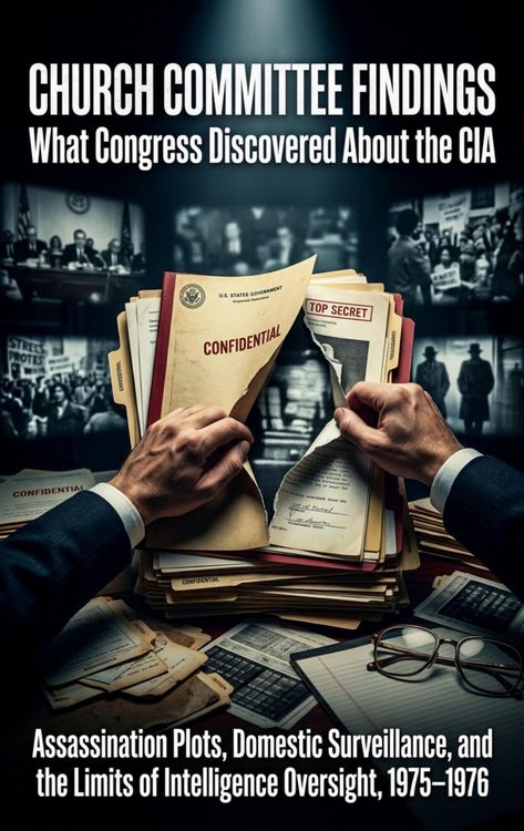 Produktbild: Church Committee Findings: What Congress Discovered About the CIA