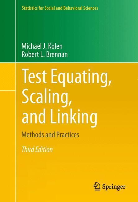 Produktbild: Test Equating, Scaling, and Linking