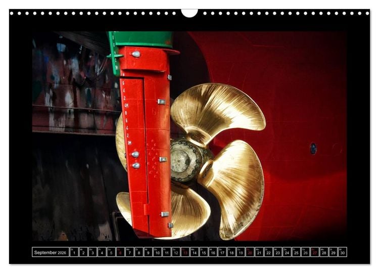 Produktbild: Rund um den Hamburger Hafen (Wandkalender 2026 DIN A3 quer), CALVENDO Monatskalender