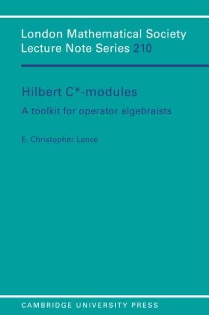 Produktbild: Hilbert C*-Modules