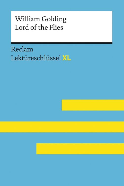 Produktbild: Lektüreschlüssel XL. W. Golding: Lord of the Flies