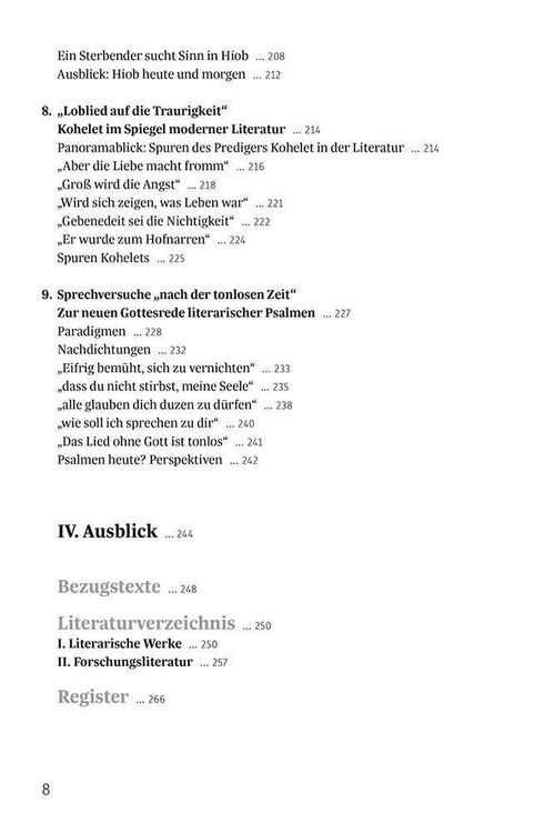 Produktbild: Altes Testament und moderne Literatur