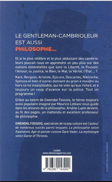 Produktbild: La philosophie selon Ars&egrave;ne Lupin : guide non officiel
