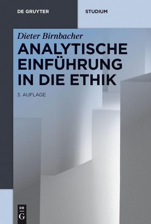 Produktbild: Analytische Einf&uuml;hrung in die Ethik
