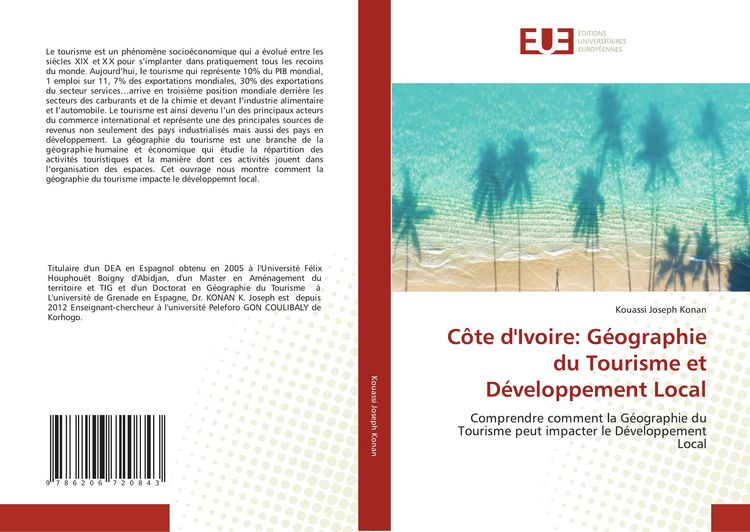 Produktbild: C&ocirc;te d'Ivoire: G&eacute;ographie du Tourisme et D&eacute;veloppement Local