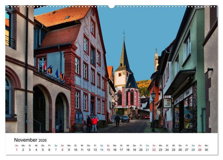 Produktbild: Odenwald - Impressionen (Wandkalender 2026 DIN A2 quer), CALVENDO Monatskalender