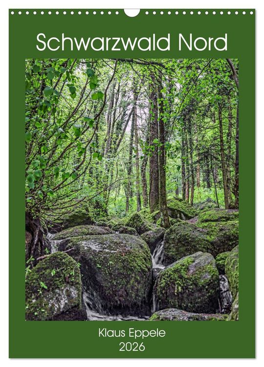 Produktbild: Schwarzwald Nord (Wandkalender 2026 DIN A3 hoch), CALVENDO Monatskalender