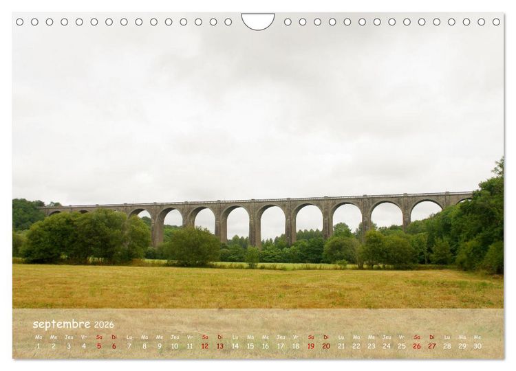 Produktbild: BRETAGNE La beaut&eacute; du Finist&egrave;re (Calendrier mural 2026 DIN A4 vertical), CALVENDO calendrier mensuel