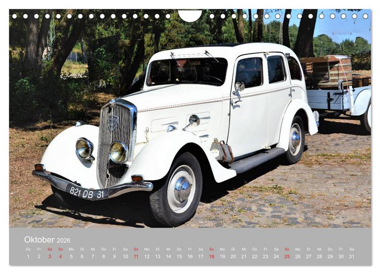 Produktbild: OLDTIMER-Event (Wandkalender 2026 DIN A4 quer), CALVENDO Monatskalender