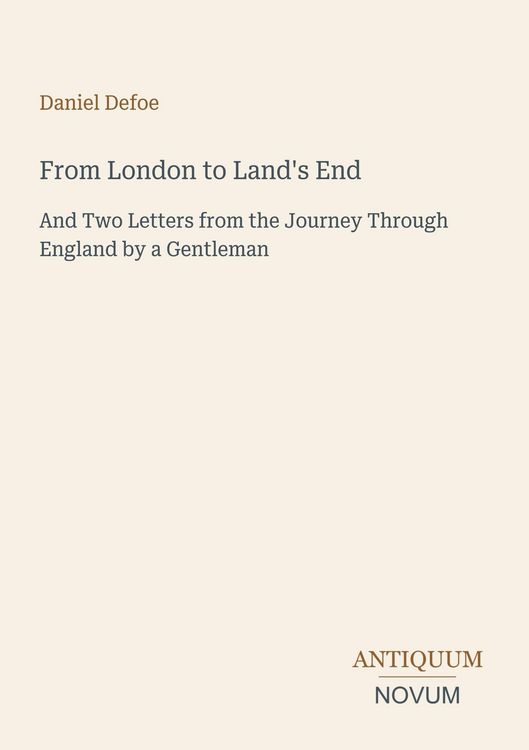 Produktbild: From London to Land's End