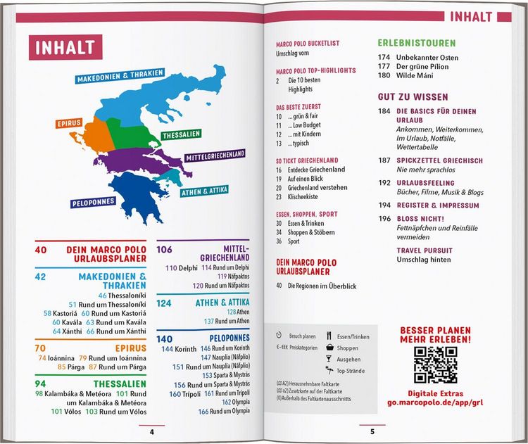 Produktbild: MARCO POLO Reisef&uuml;hrer Griechenland Festland