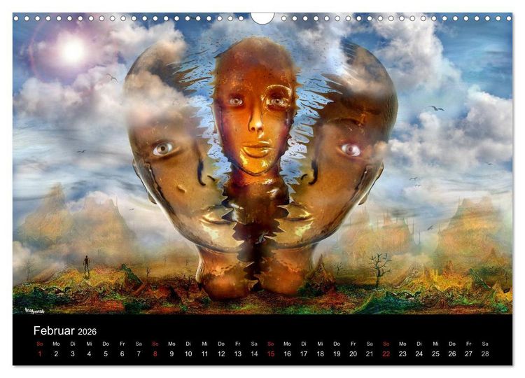 Produktbild: Der Fantasy Kalender (Wandkalender 2026 DIN A3 quer), CALVENDO Monatskalender
