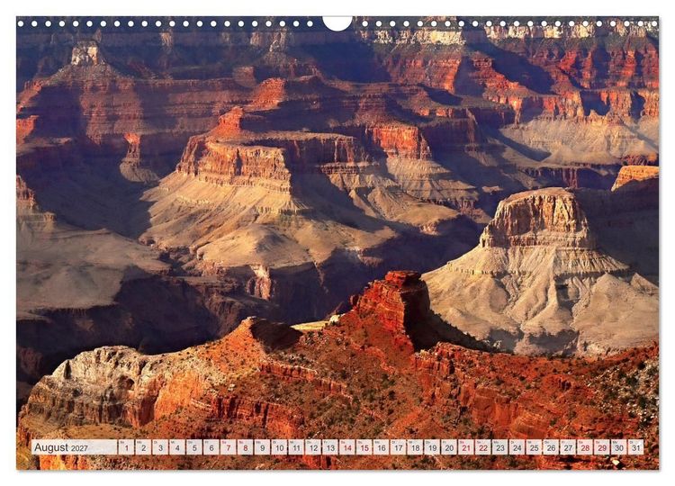 Produktbild: Grand Canyon, Nationalpark (Wandkalender 2027 DIN A3 quer), CALVENDO Monatskalender