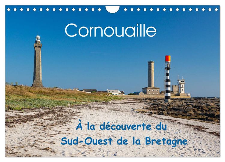 Produktbild: Cornouaille &Agrave; la d&eacute;couverte du Sud-Ouest de la Bretagne (Calendrier mural 2026 DIN A4 vertical), CALVENDO calendrier mensuel