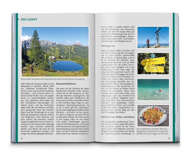 Produktbild: KOMPASS Wanderf&uuml;hrer K&auml;rntner Seen, 55 Touren mit Extra-Tourenkarte