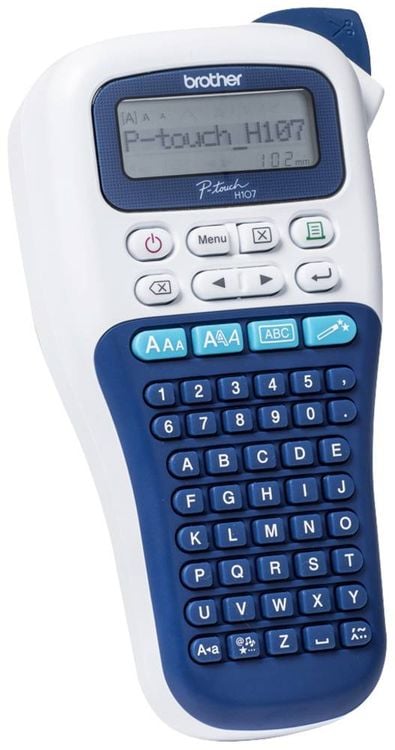 Produktbild: Brother P-Touch PT-H107B Beschriftungsgerät Geeignet für Schriftband: TZe 3.5 mm, 6 mm, 9 mm, 12 mm