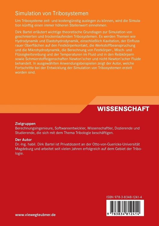 Produktbild: Simulation von Tribosystemen