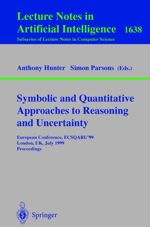 Produktbild: Symbolic and Quantitative Approaches to Reasoning and Uncertainty