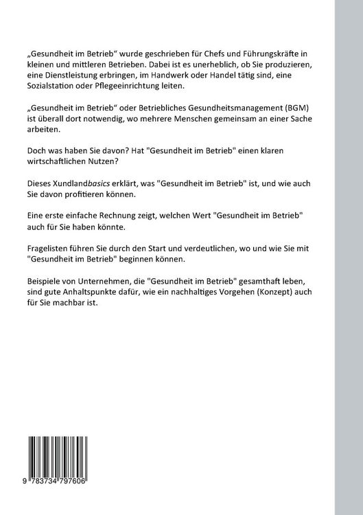 Produktbild: Gesundheit im Betrieb