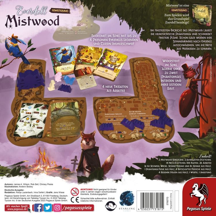 Produktbild: Everdell: Mistwood [Erweiterung]