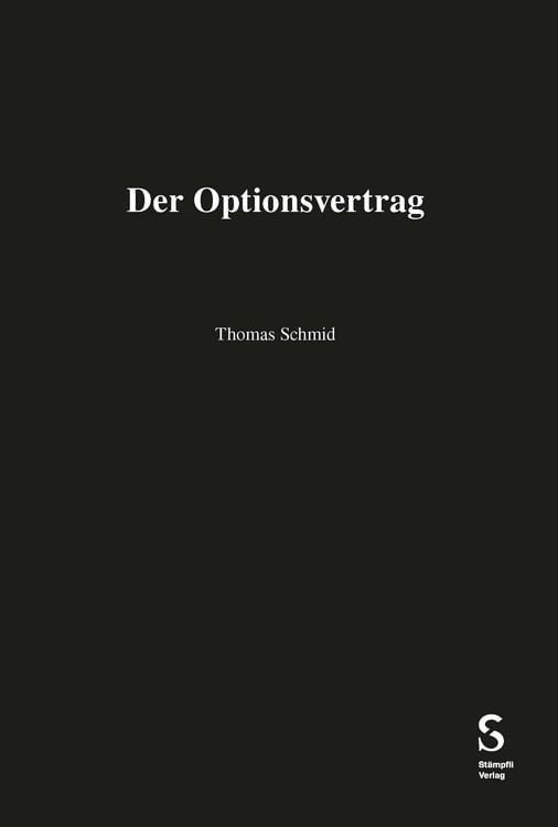 Produktbild: Der Optionsvertrag