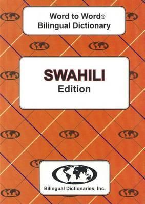 Produktbild: English-Swahili & Swahili-English Word-to-Word Dictionary