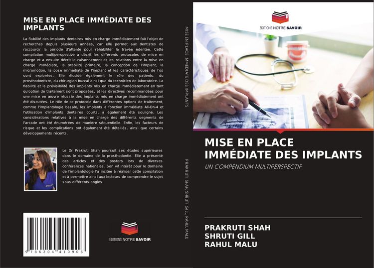 Produktbild: Mise En Place Imm&eacute;diate des Implants