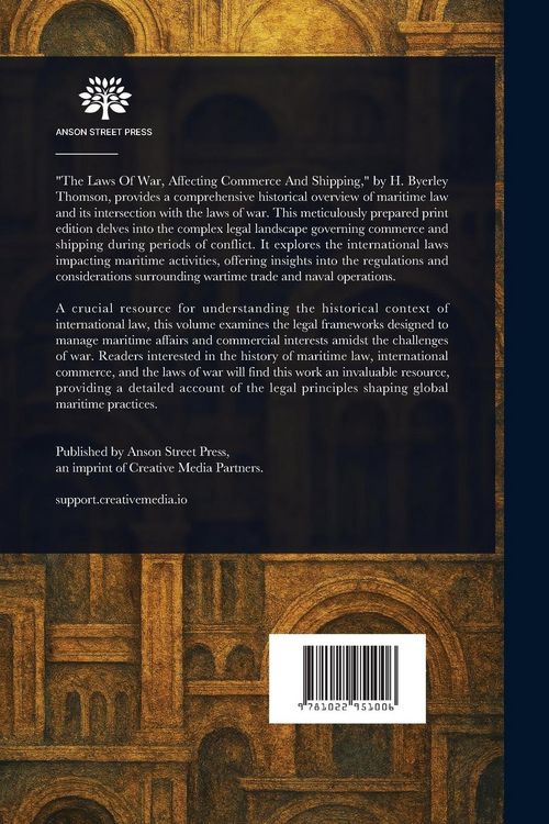 Produktbild: The Laws of War, Affecting Commerce and Shipping