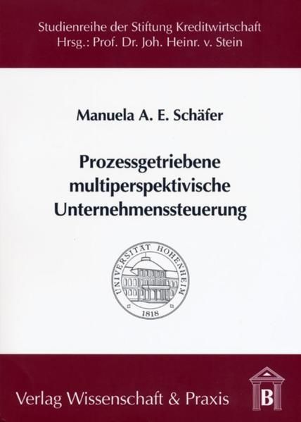Produktbild: Prozessgetriebene multiperspektivische Unternehmenssteuerung.