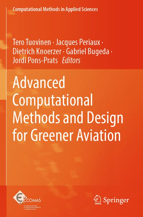 Produktbild: Advanced Computational Methods and Design for Greener Aviation