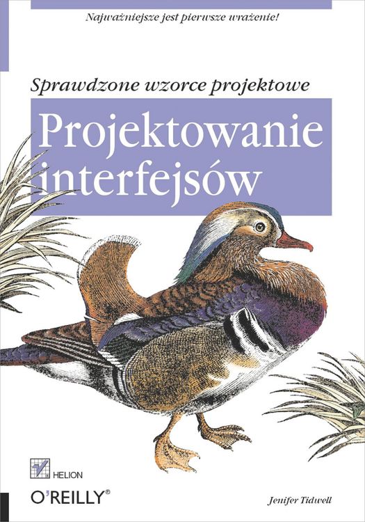 Produktbild: Projektowanie interfejsow. Sprawdzone wzorce projektowe