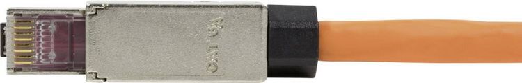 Produktbild: LogiLink MP0040 Feldkonfektionierbarer Stecker, Cat.6A, geschirmt, PrimeLine MP0040 Schwarz, Silber 1 St.