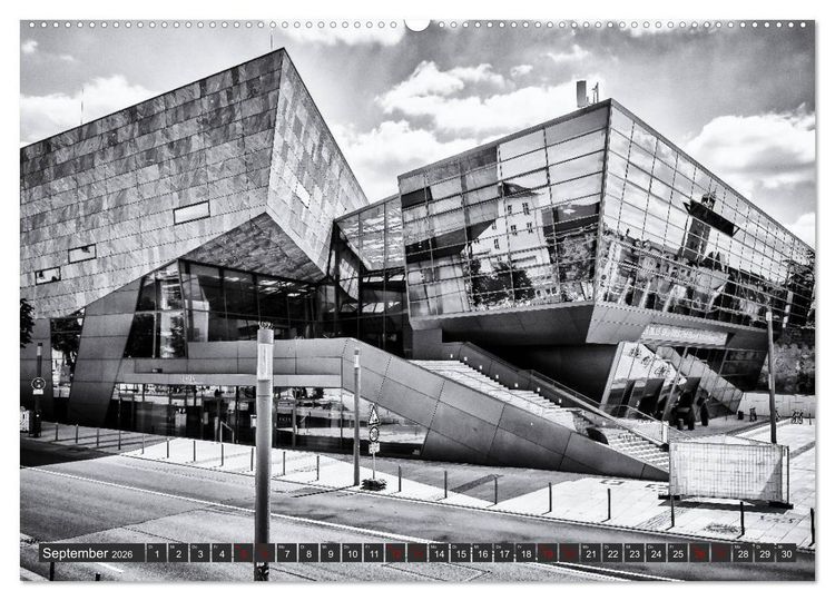 Produktbild: Ein Blick auf Darmstadt (hochwertiger Premium Wandkalender 2026 DIN A2 quer), Kunstdruck in Hochglanz