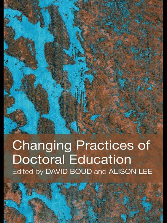 Produktbild: Changing Practices of Doctoral Education