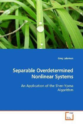 Produktbild: Lukeman, G: Separable Overdetermined Nonlinear Systems