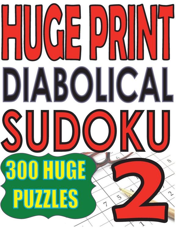 Produktbild: Huge Print Diabolical Sudoku 2