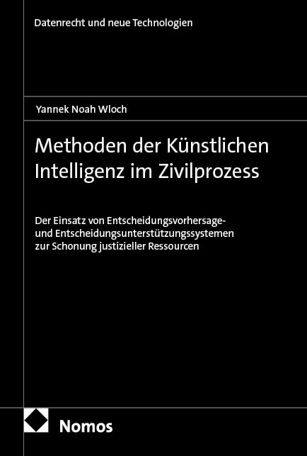Produktbild: Methoden der K&uuml;nstlichen Intelligenz im Zivilprozess