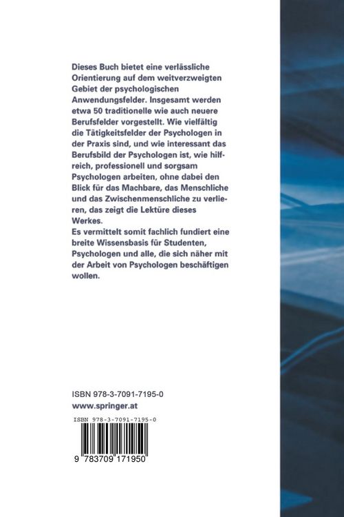 Produktbild: Die Praxis der Psychologie