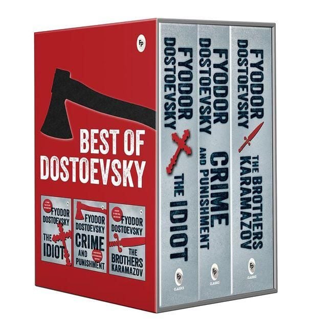 Produktbild: The Best of Dostoevsky Boxed Set (Crime and Punishment, The Idiot, The Brothers Karamazov)