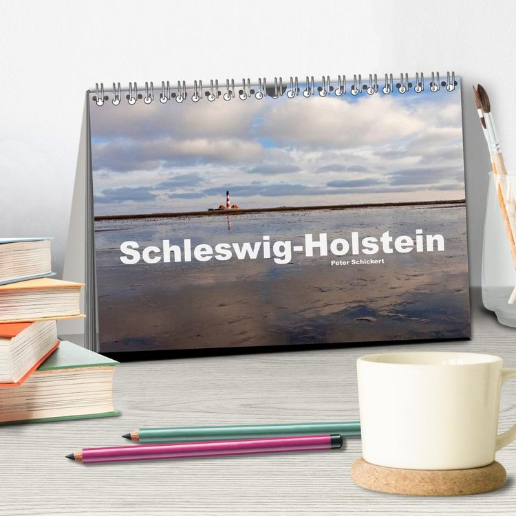 Produktbild: Schleswig-Holstein (Tischkalender 2026 DIN A5 quer), CALVENDO Monatskalender