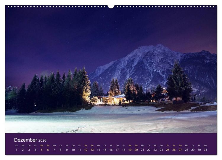 Produktbild: Berg, Land und Meer - Eine Reise durch die Landschaften (hochwertiger Premium Wandkalender 2026 DIN A2 quer), Kunstdruck in Hochglanz