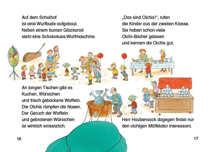 Produktbild: Die Olchis auf dem Schulfest