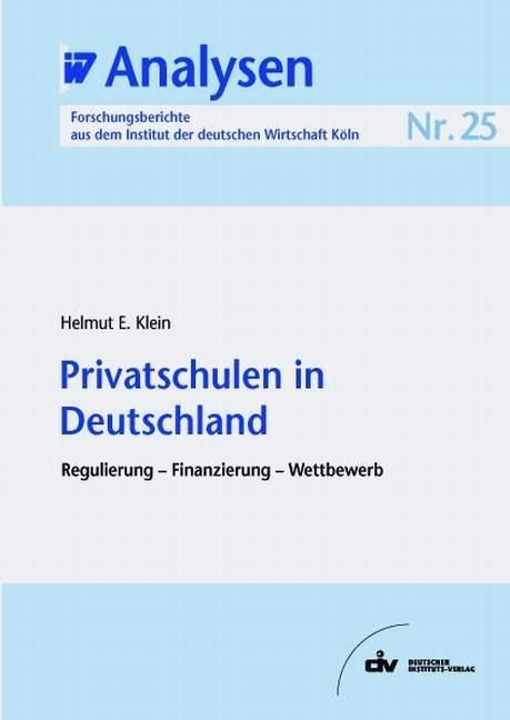 Produktbild: Privatschulen in Deutschland