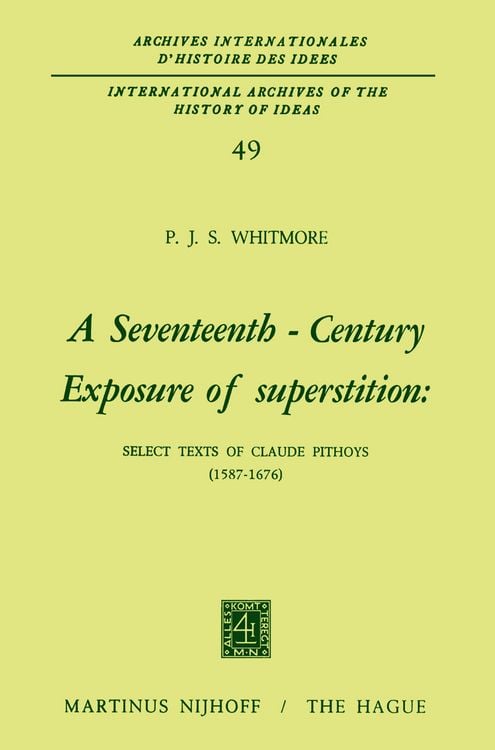 Produktbild: A Seventeenth-Century Exposure of Superstition